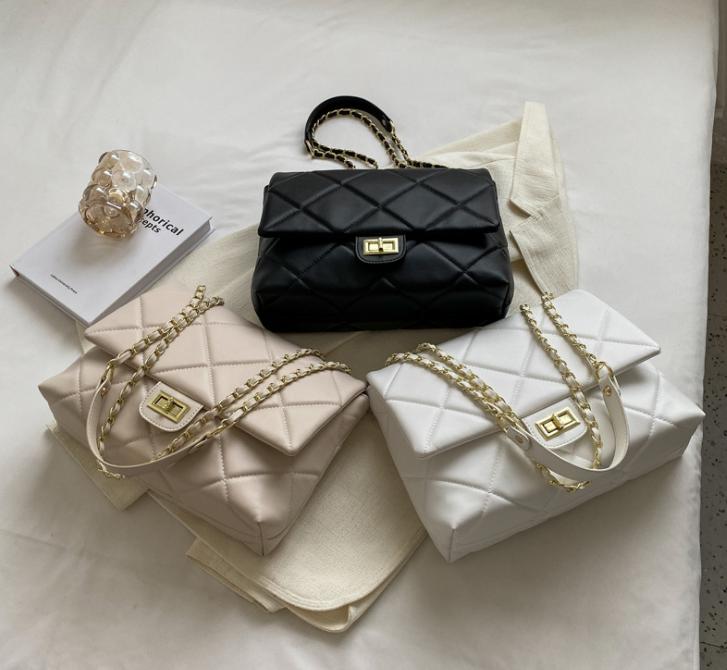 Women Shoulder Bag Fashion Versatile Large Capacity Designer Simple Style Triple Black White Beige Free shipping