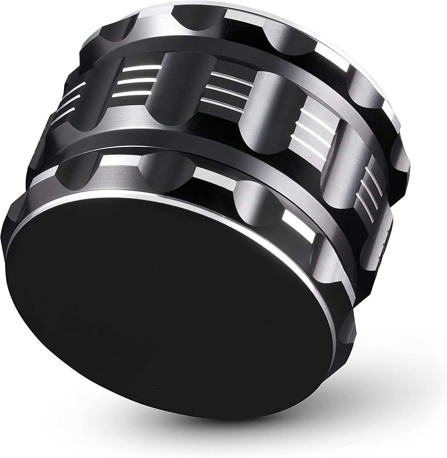 4 100mm 4 Layers Aluminium Herb Grinder with Pollen ScraperXJ250111