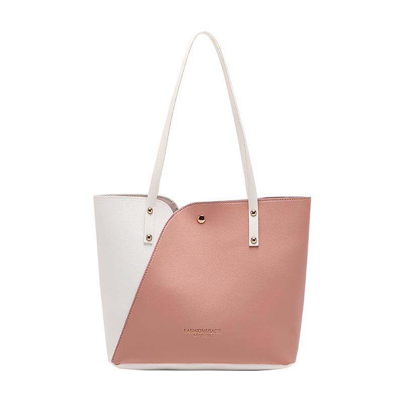 Fashionable tote bag, women's bag, women's shopping bag, trendy and versatile mommy bag