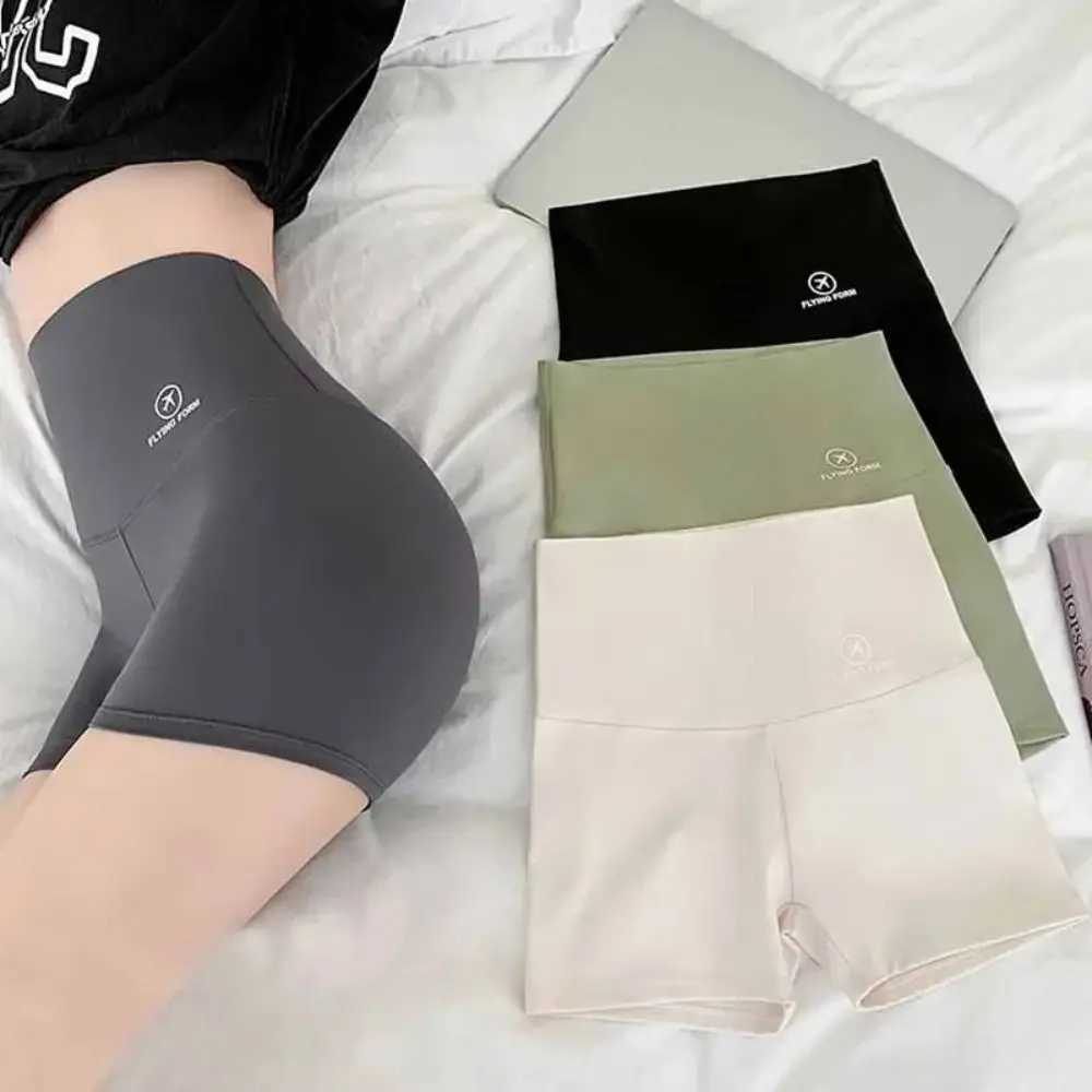 Seamless Women Sports Shorts High Waist Fitness Jogging Body Shaping Boxers Push Up Scrunch Butt Biker Slim UnderwearXJ250111