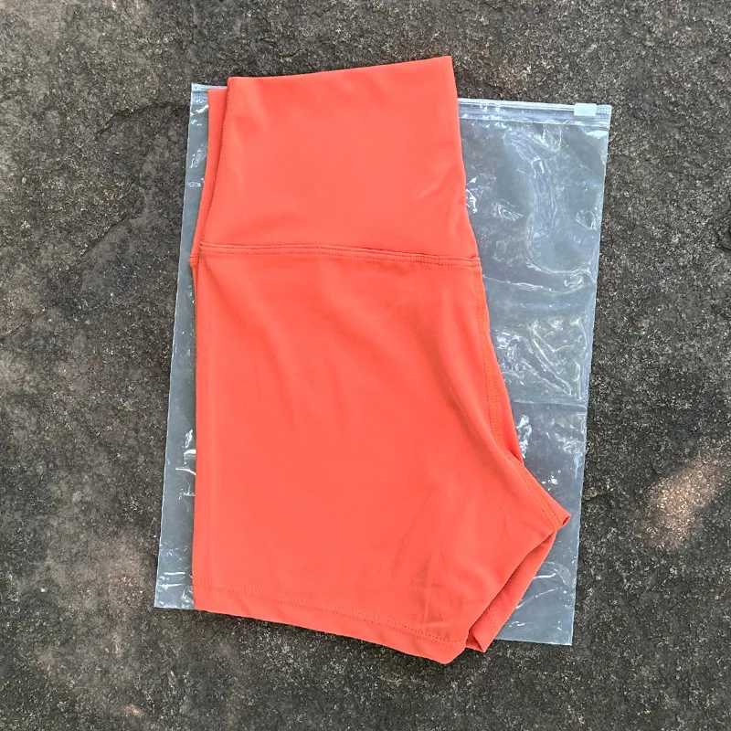 Solid Color High Waist Yoga Shorts Leggings Womens Gym Sports Tight Shorts Elastic Hip Lifting Running Exercise Soft BreathableXJ250111