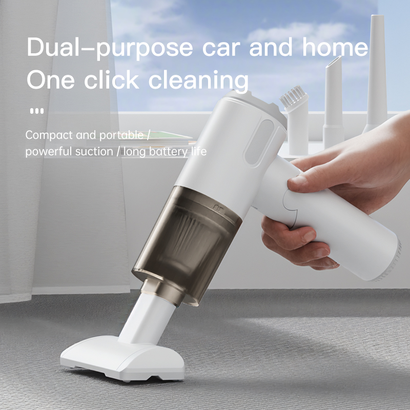 Compact Rechargeable Cordless Handheld Vacuum for Cars, Keyboards - Multi-Functional Dust Collector with Blowing Capabilities