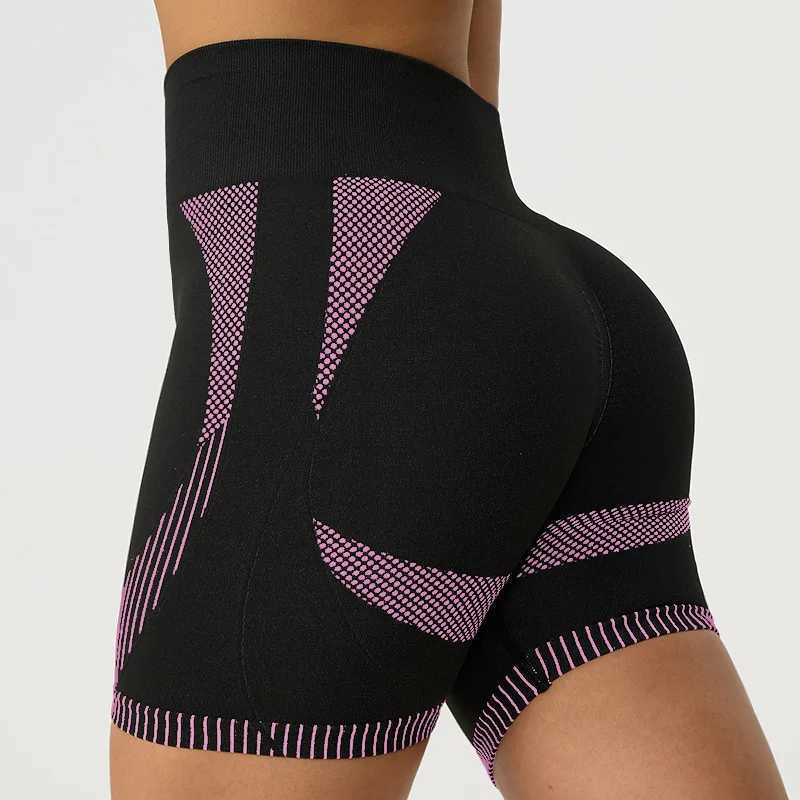 Womens Fitness Seamless Yoga Shorts High Waist Soft Shorts Sport Leggings for Women Short Workout Running Cycling Tights ShortsXJ250111