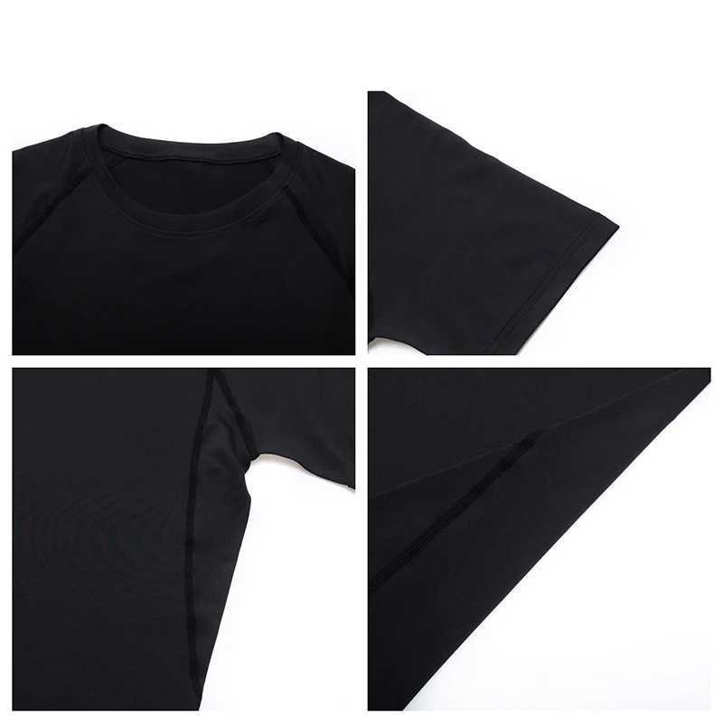 Mens compression shirt quick drying fitness T-shirt sports fitness T-shirt running T-shirt short sLeeved T-shirt W250111