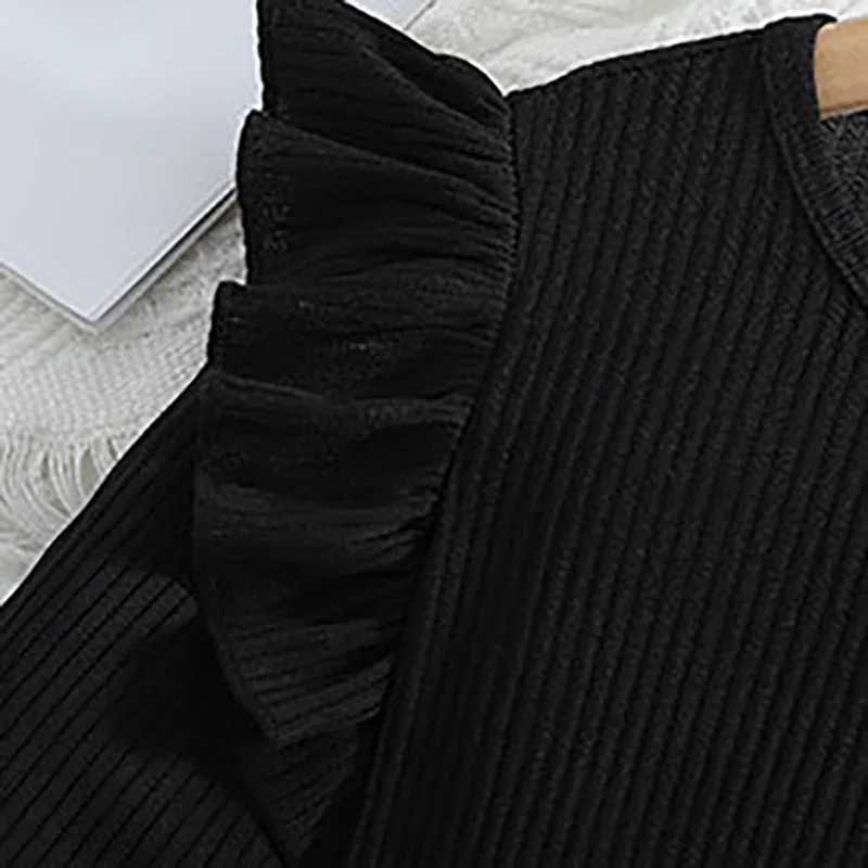 Summer girls thin long sleeved dress 2-6Y cute childrens embroidered butterfly princess dress childrens clothing girls clothing W250111