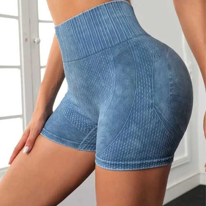 New Europe and the United States tight sexy breathable yoga pants for women running sports fitness shortsXJ250111