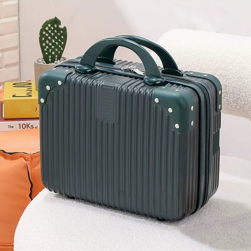Mini Suitcase 14 Inch Makeup Small Luggage Portable Storage Box Gift Box Creativity