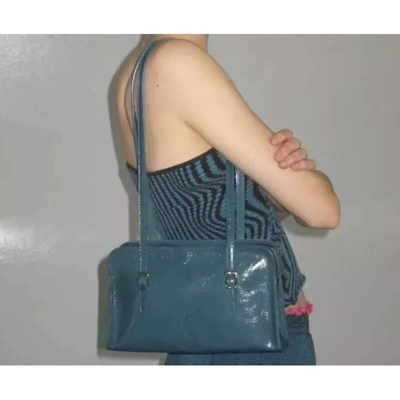 Single Shoulder Bag Handbags For Women Oil Wax Leather Underarm Large Capacity High-Quality Messenger Versatile Crossbody