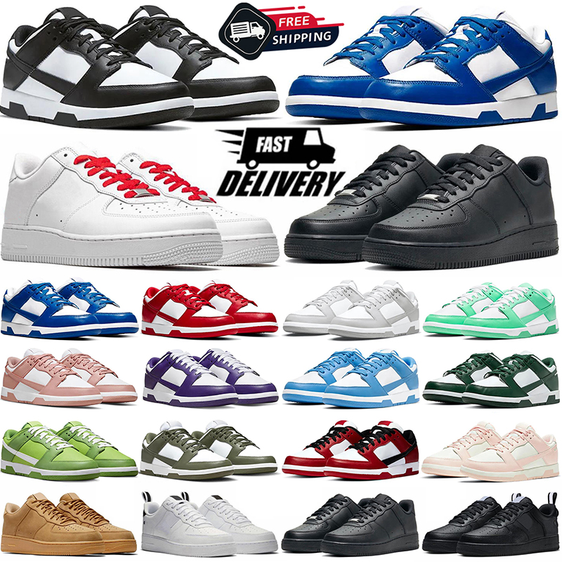 free shipping 1 one shoe running shoes classic designer sneakers utility white black wheat womens mens trainers men women outdoor sports sneaker hotsale