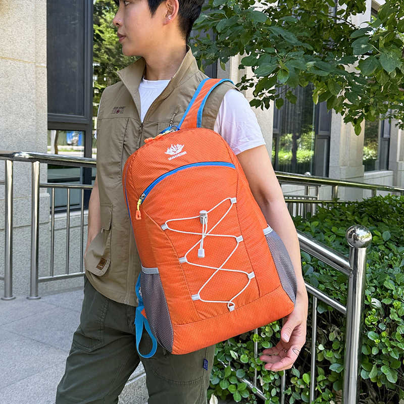 Large Capacity Hiking Backpack Oxford Cloth Outdoor Backpack Hiking Backpack Lightweight Multifunctional Foldable Backpack 240920