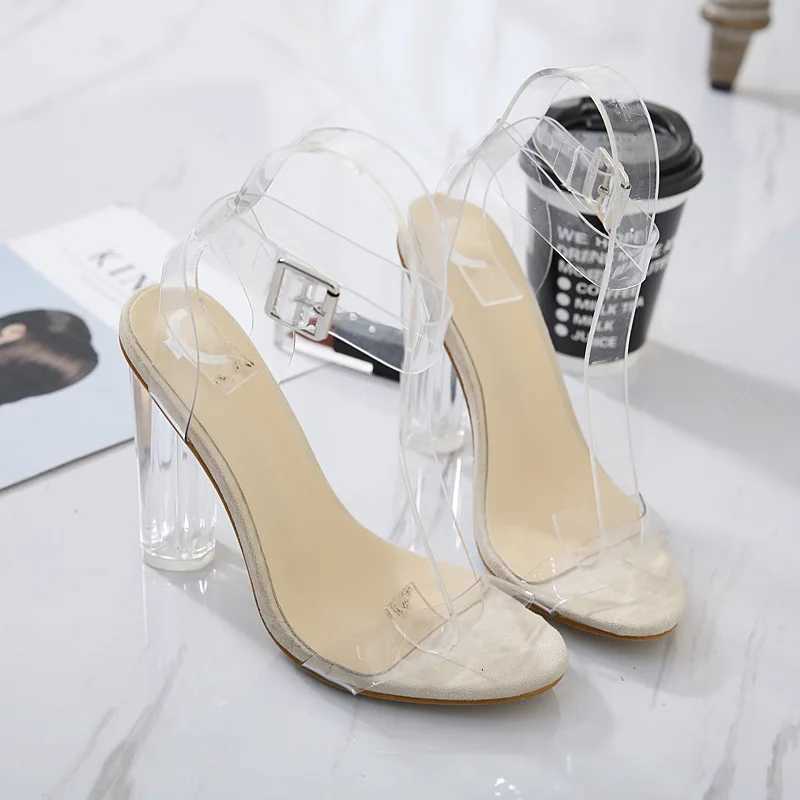 New Arrival Sexy Transparent High Heels Pump Womens Shoes Womens Party Shoes Womens High Heels Wedding Shoes T250110
