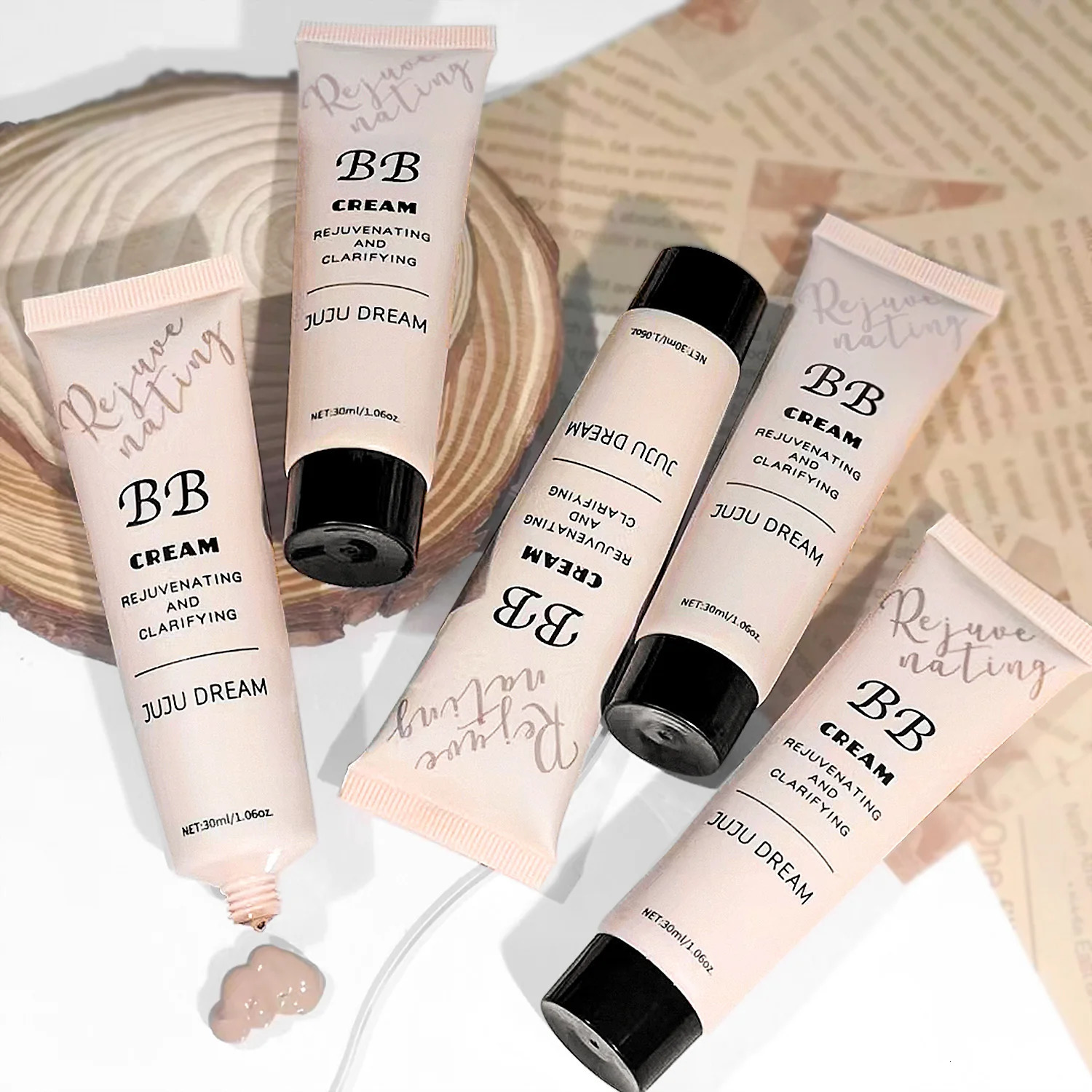 BB cream isolation liquid foundation moisturizing oil control longlasting makeup milk dry skin and no powder 241230
