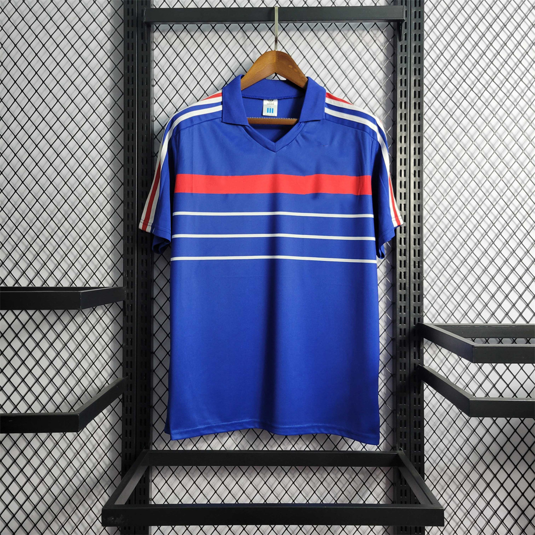retro jersey French football kits shirts ZIDANE TREZEGUET DESCHAMPS HENRY Petit DJORKAEFF retro soccer jersey world cup