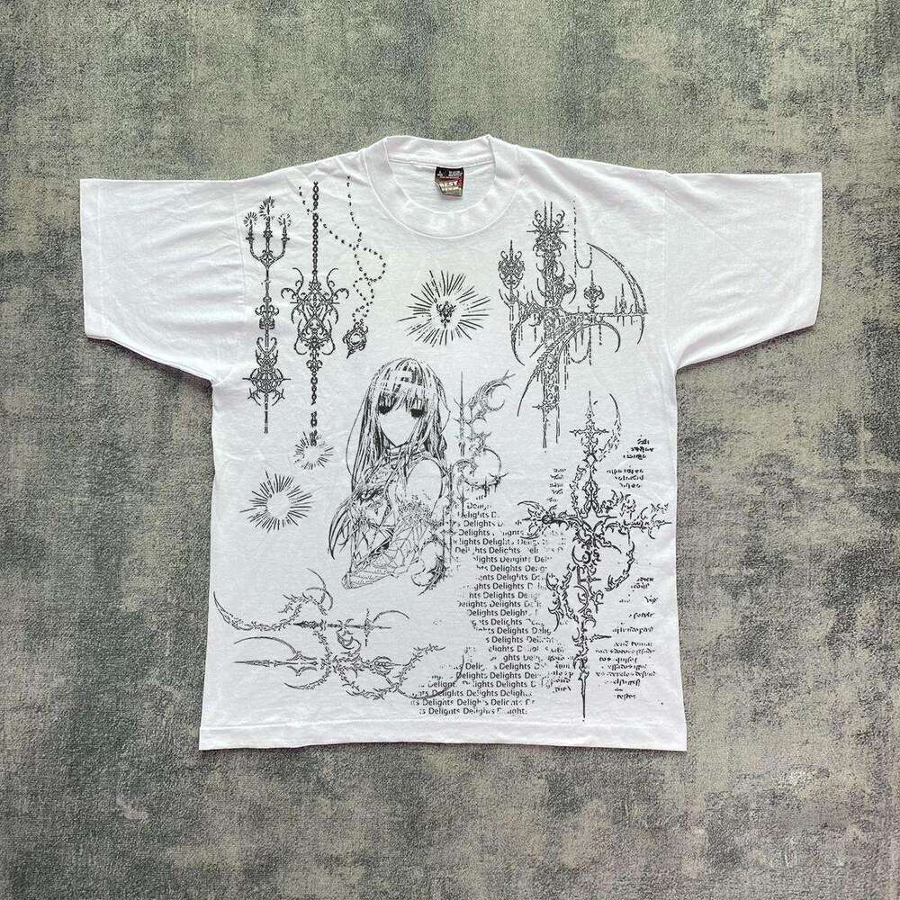 Inspiration: Nostalgic and Creative Short sleeved T-shirt, Street Vintage, Gender Free, Hip Hop, Casual