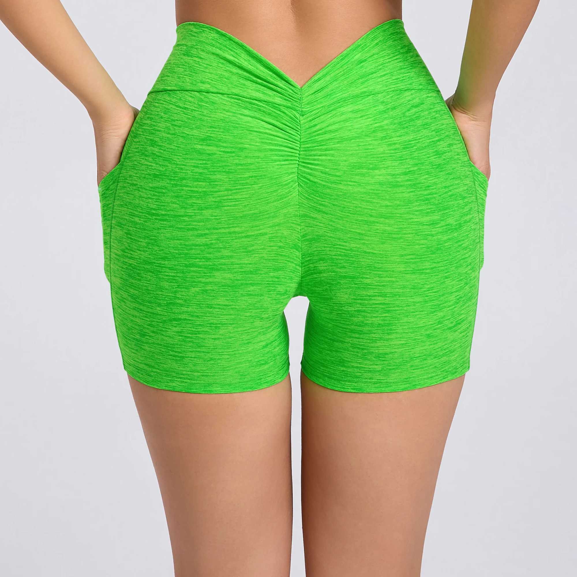 Buttock Lift Sports Shorts Women Workout Scrunch Shorts Legging Woman Yoga Clothing High Waist Gym Shorts WomenXJ250111