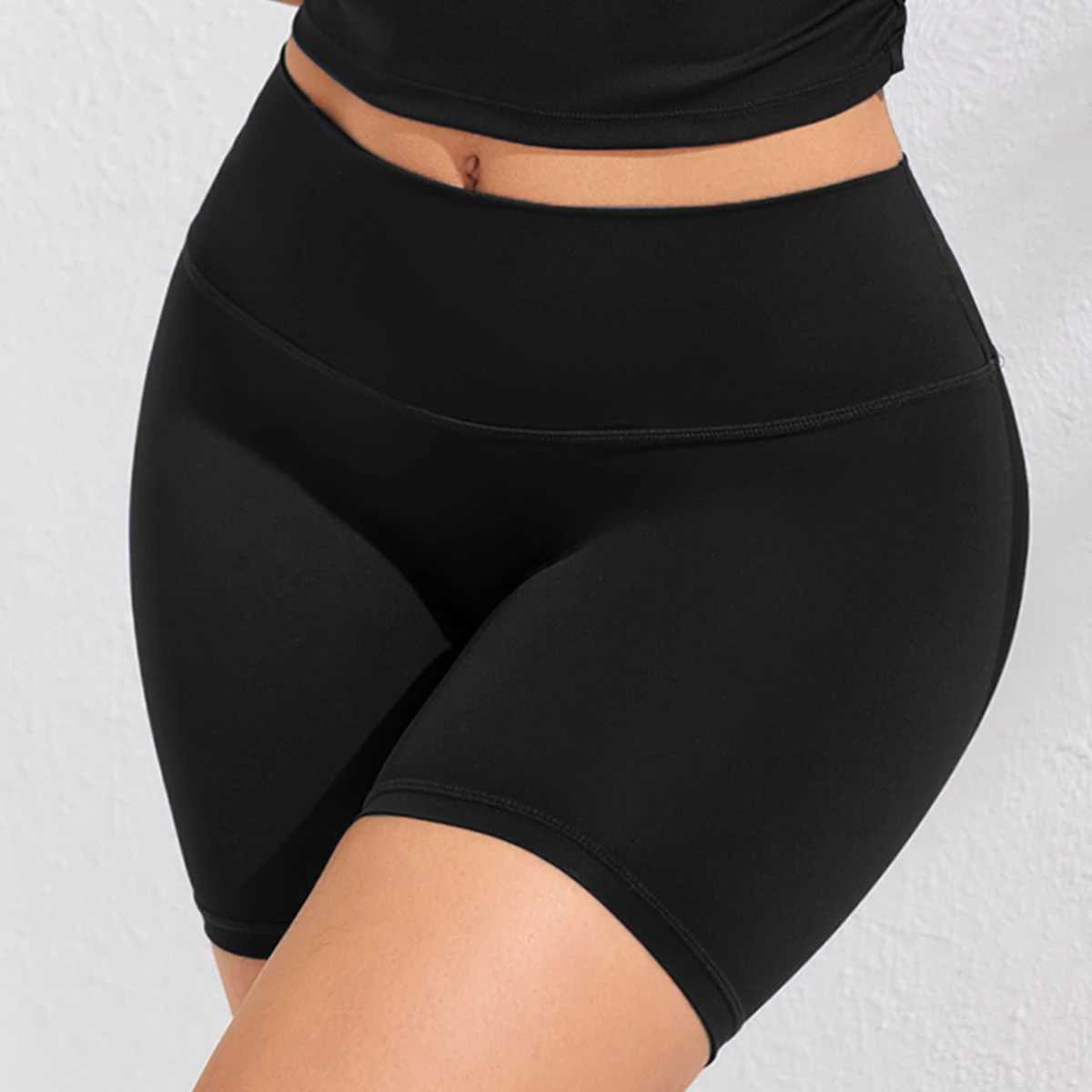 Yoga Shorts Women High Waist Fitness Sports Running Shorts Breathable Leggings Workout Gym ShortXJ250111