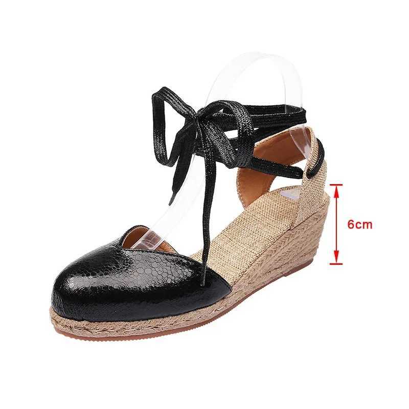 New Arrival Womens Wedge Sandals Ankle Shoulder Straps Womens Espadrillles Narrowband Closed Toes Womens Summer Shoes Womens Platform Sandals New Shoe