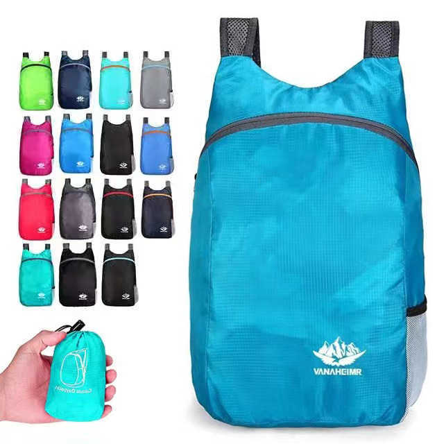 Folding Bag Super Lightweight Portable Storage Bag Travel Bag Waterproof Backpack Outdoor Sports Backpack Skin Bag 240920