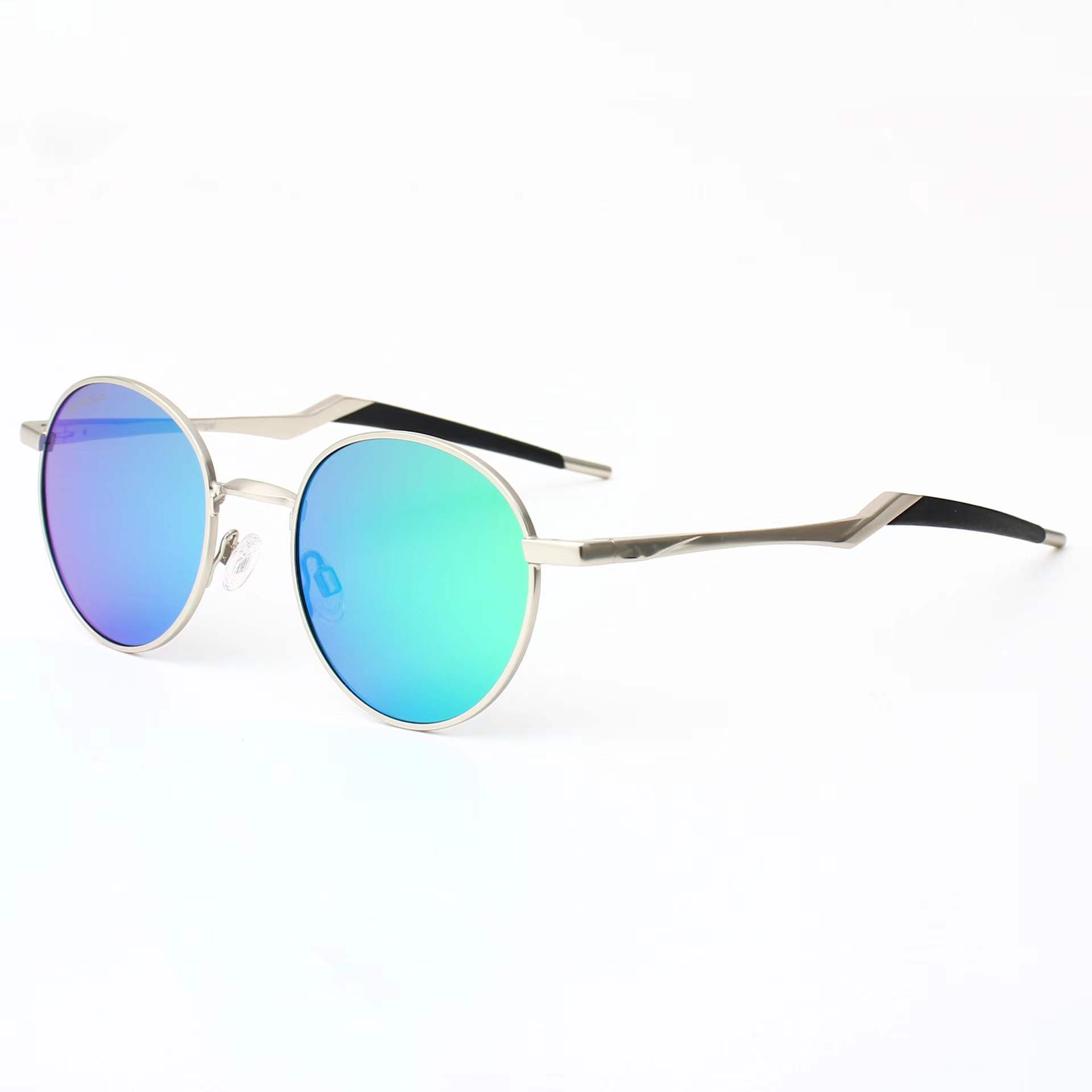 polarized sunglasses for men and women retro round frame outdoor sport cycling glasses