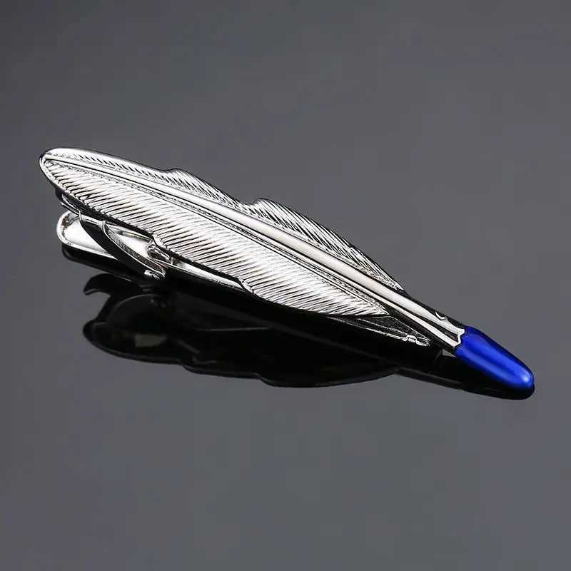 31 High quality aircraft tie clip brand new and fashionable laser metal machine tie clip clip mens tie badge gift W250111