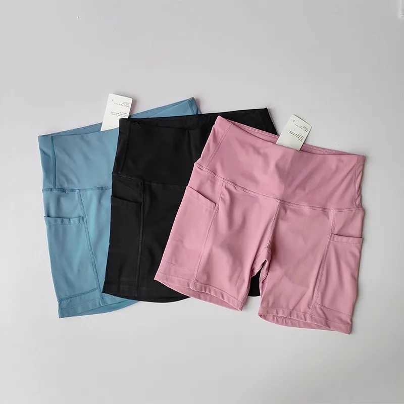 Women Yoga Shorts Fitness Elastic 2 in 1Running Workout Short Leggings For Ladies Push Up Gym Sport Shorts Fitness Sports ShortsXJ250111