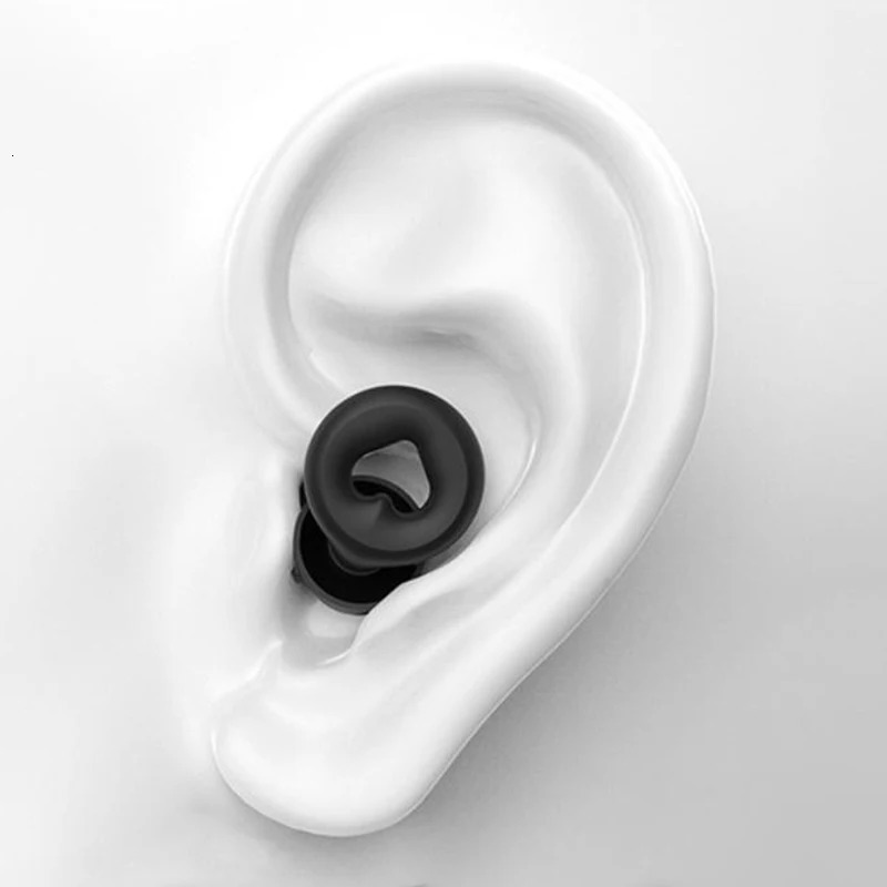 Silicone Earplugs for Swimming Sleep Noise Cancel ReductionSoundproof Reduce Disturbances Quality loop Supplies 250108