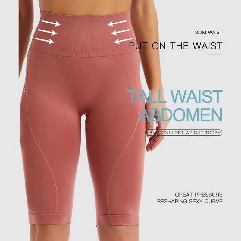 Women Fitness Shorts Seamless High Waist Elastic Push Up Gym Yoga Short Breathable Quick Dry Solid Slim Jogging Sport ShortsXJ250111