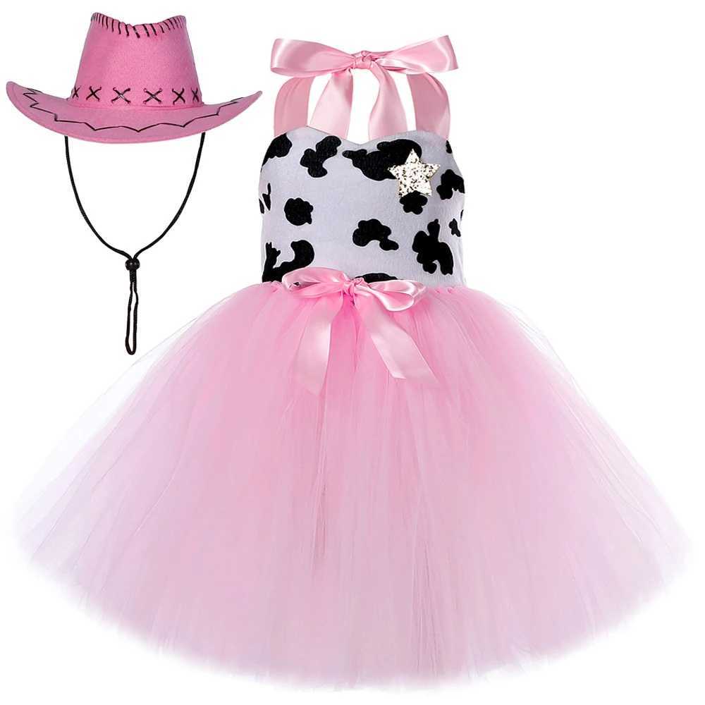 Jessie Woody Costumes Meninas Anivers rio Halloween Cowboy Girls Childrens Fancy Dress Pink Cowboy Tutu Set Roupas W250111
