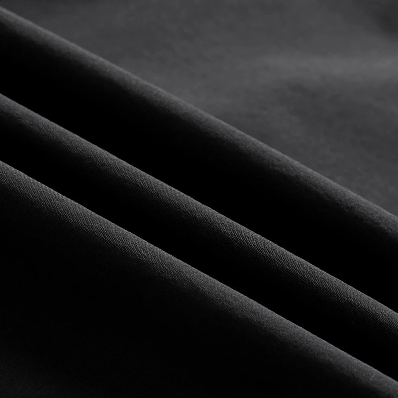 For Summer High Quality Breathe Shorts Men Casual Elastic Waist Quick Dry Fitness Jogging Beach Black Fahion 250108