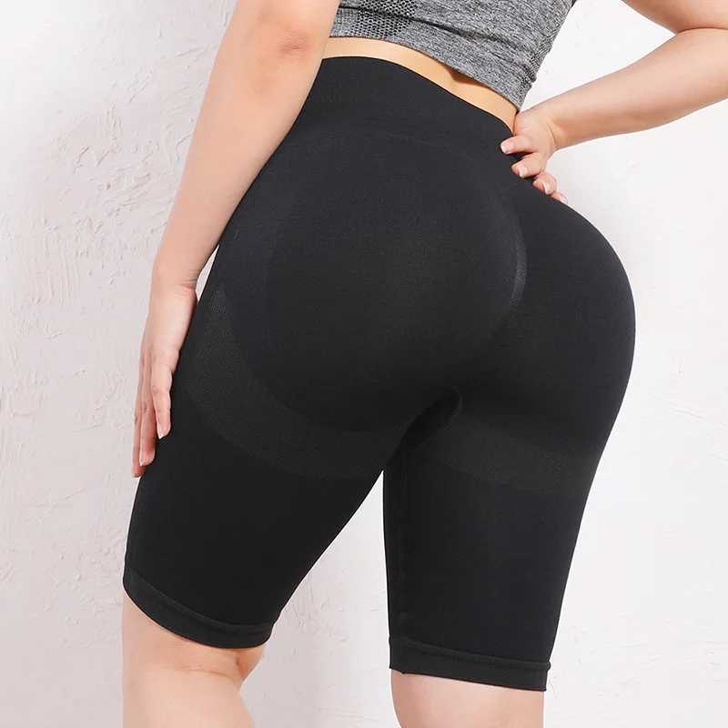Women Butt Lifting Yoga Shorts Elastic Workout High Waist Tummy Control Ruched Booty Pants Seamless Gym Compression Tights NewXJ250111