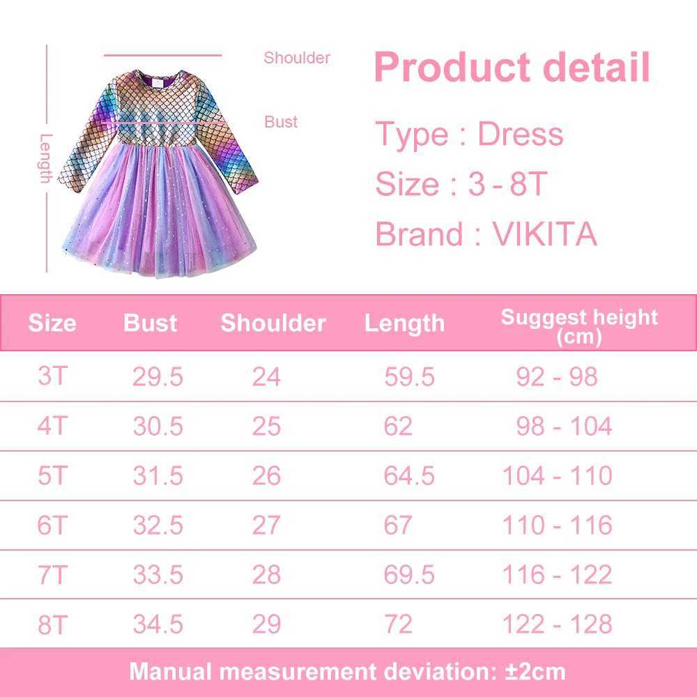 Vegeta girl mermaid sequin Tutu dress dance dress performance birthday dance dress girl layered princess elegant Par dress W250111