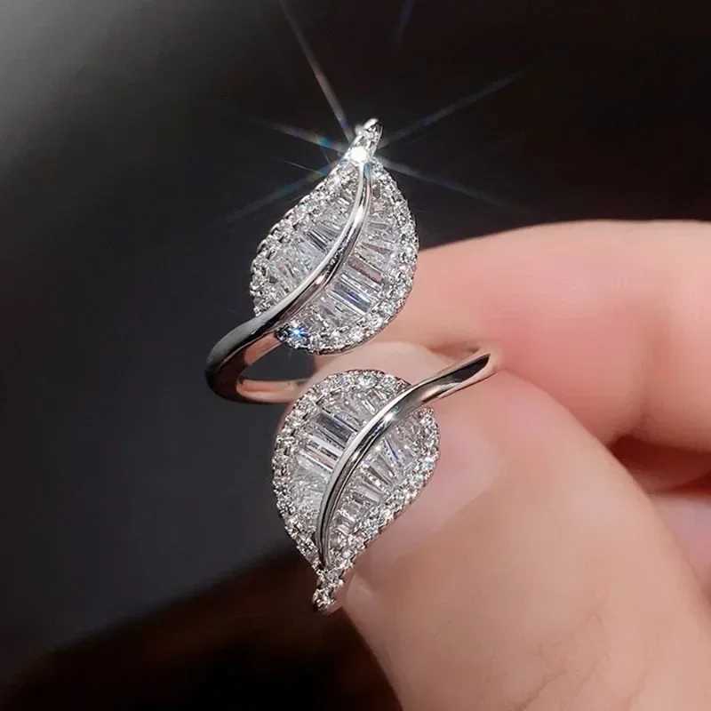 925 Sterling Silver Tree Branch She Ring Charm Sparkling Zirconia Rings Birtay Party Gift for Women Fine Jewelry AccoriesXJ250110