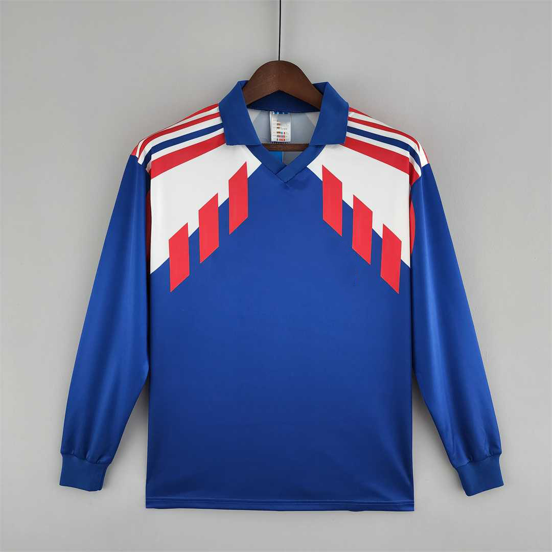retro jersey French football kits shirts ZIDANE TREZEGUET DESCHAMPS HENRY Petit DJORKAEFF retro soccer jersey world cup