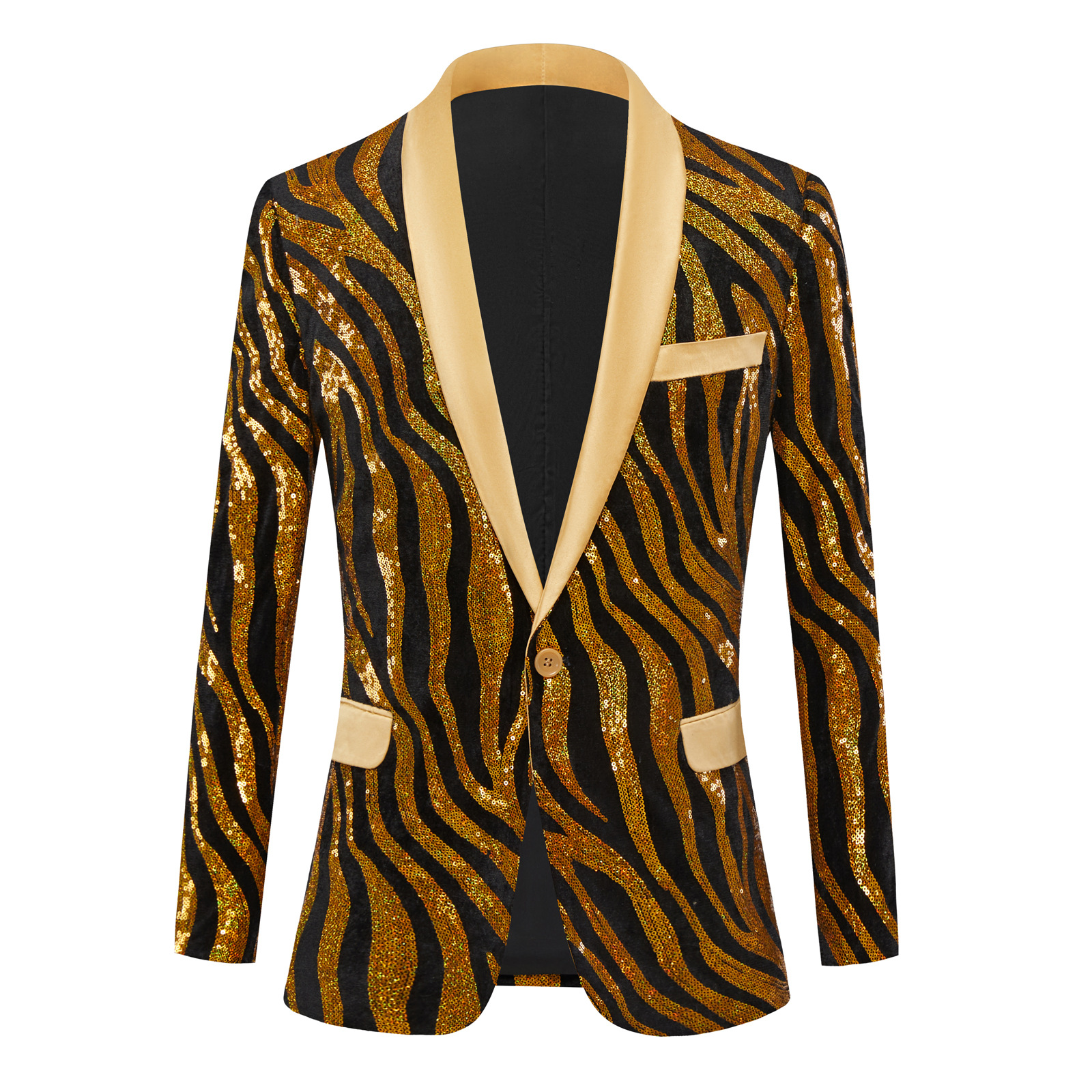 K739 Men's Slim Fit Business Casual Suits - Large Size Wedding Attire