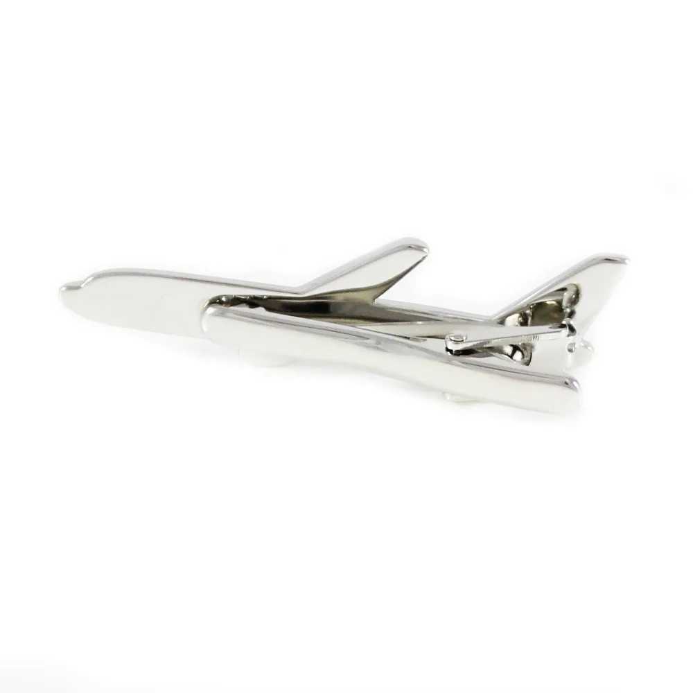 Airplane tie mens airplane tie clip Fathers Day gift wedding ceremony tie formal wear collar clip W250111