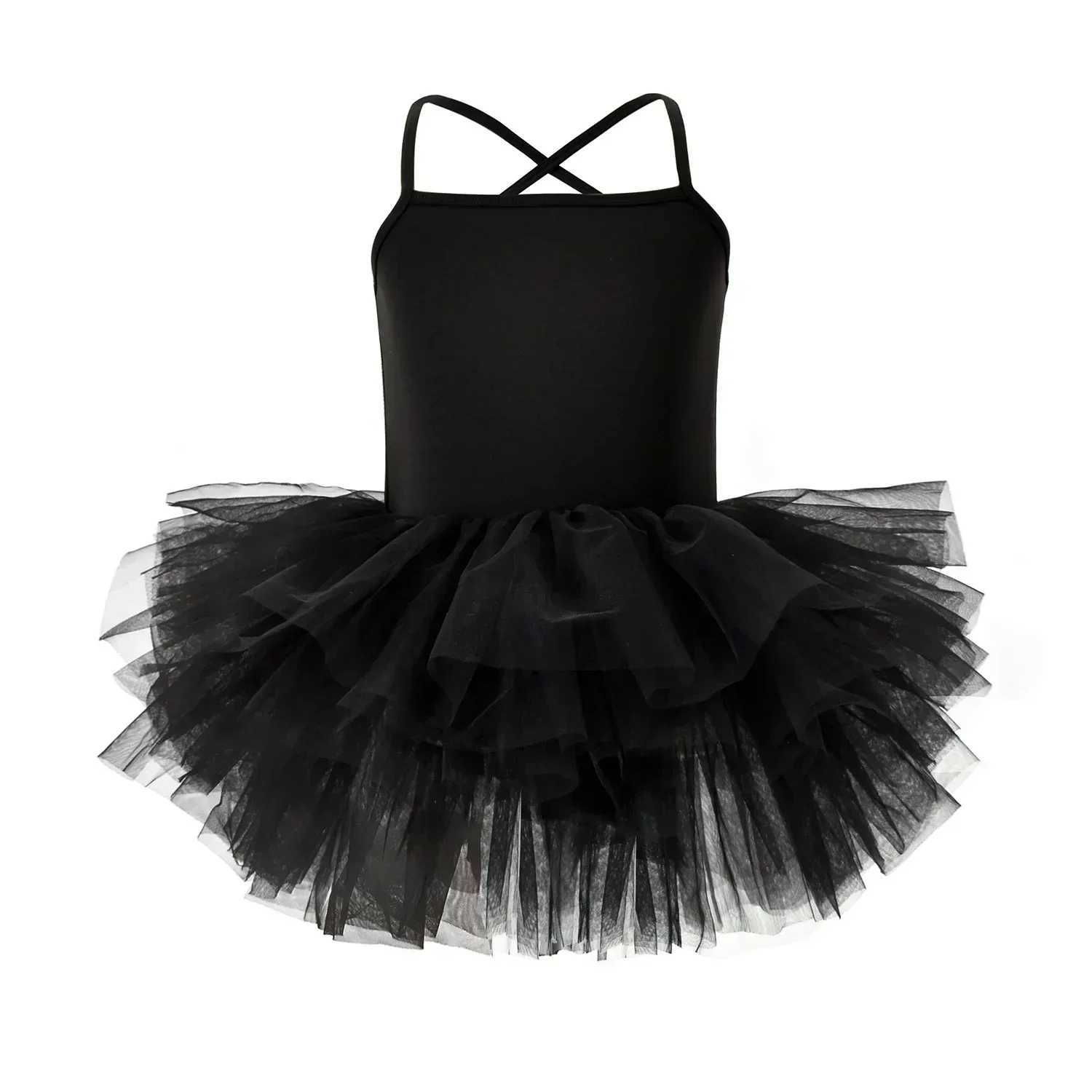 New Girl Ballet TuTu Dress 1-8 Ys Fashion Professional Childrens Dance Par Dress Performance Costume Princess Wedding Dress W250326