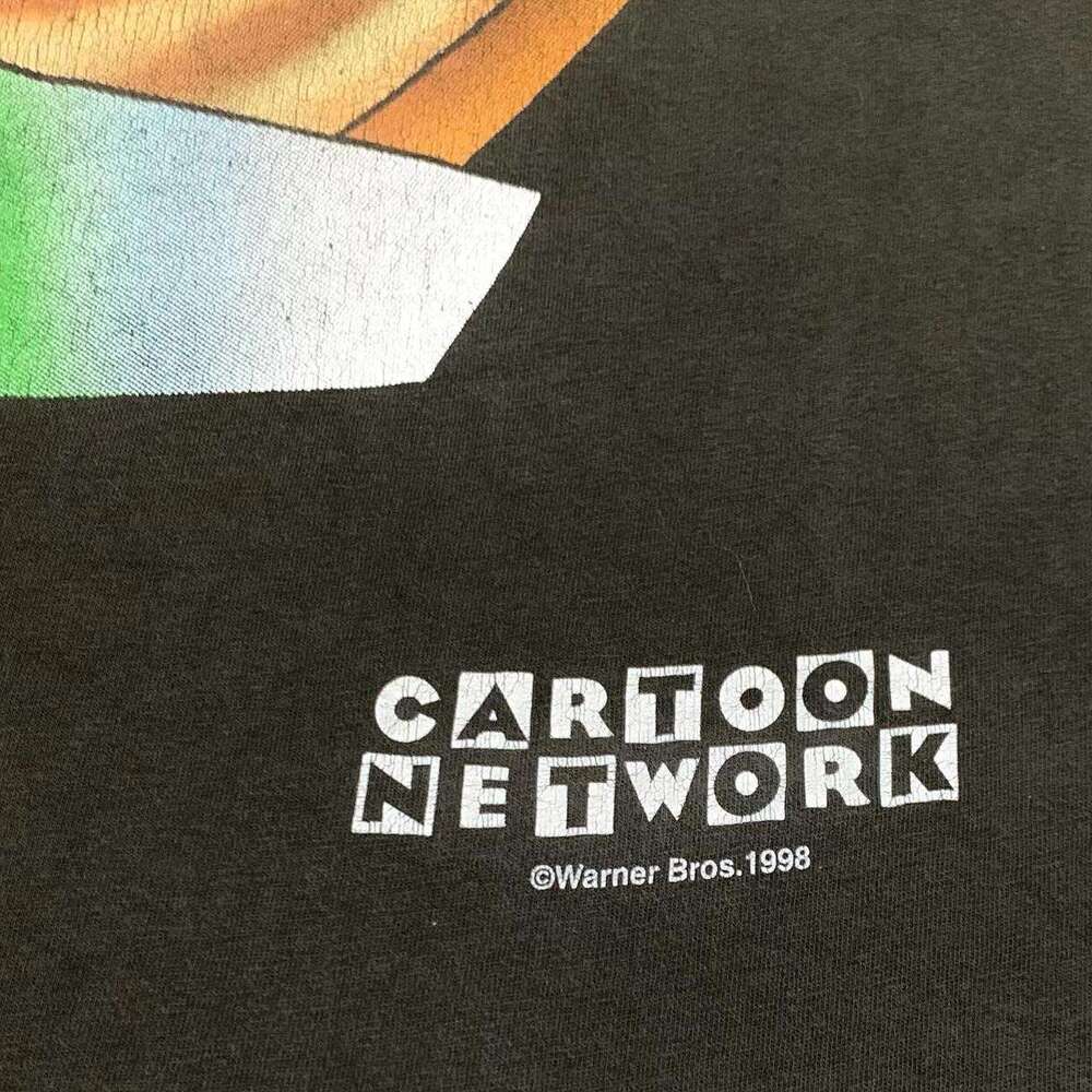 Versatile cartoon Yogi Bear yoga bear print summer round neck college style niche trendy short sleeved T-shirt