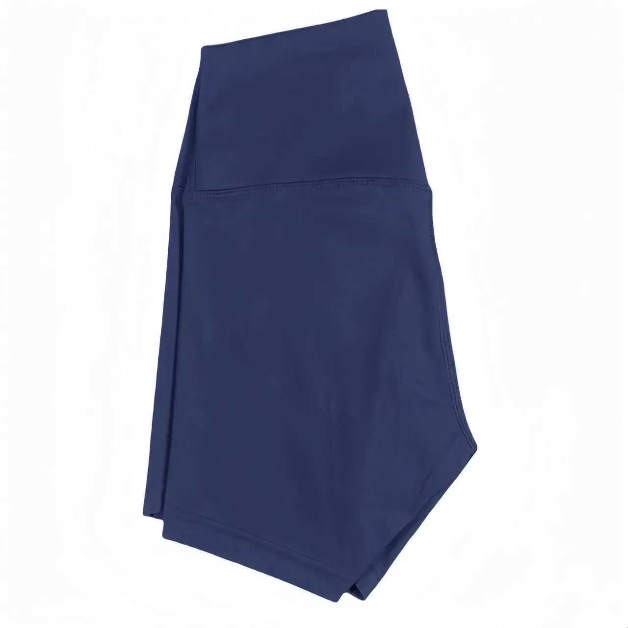 Soft and sporty womens yoga shorts high waisted waist cinching hip lifting 3-inch shorts fitness running cycling leggingXJ250111