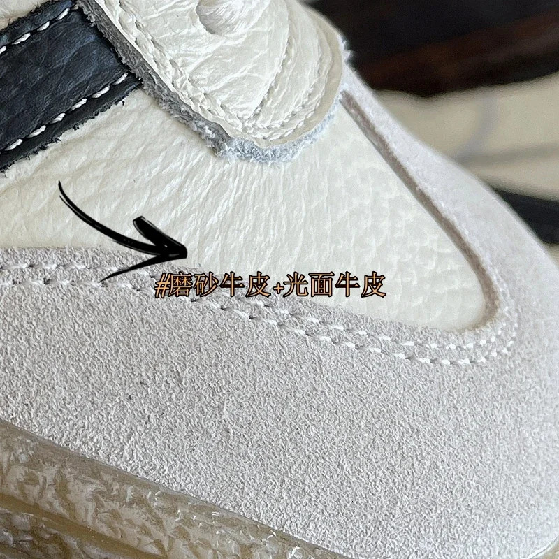 Careaymade-Genuine Leather womens shoessoft sole comfortable casual single shoescowhide ugly cute lace up small white shoes 250106