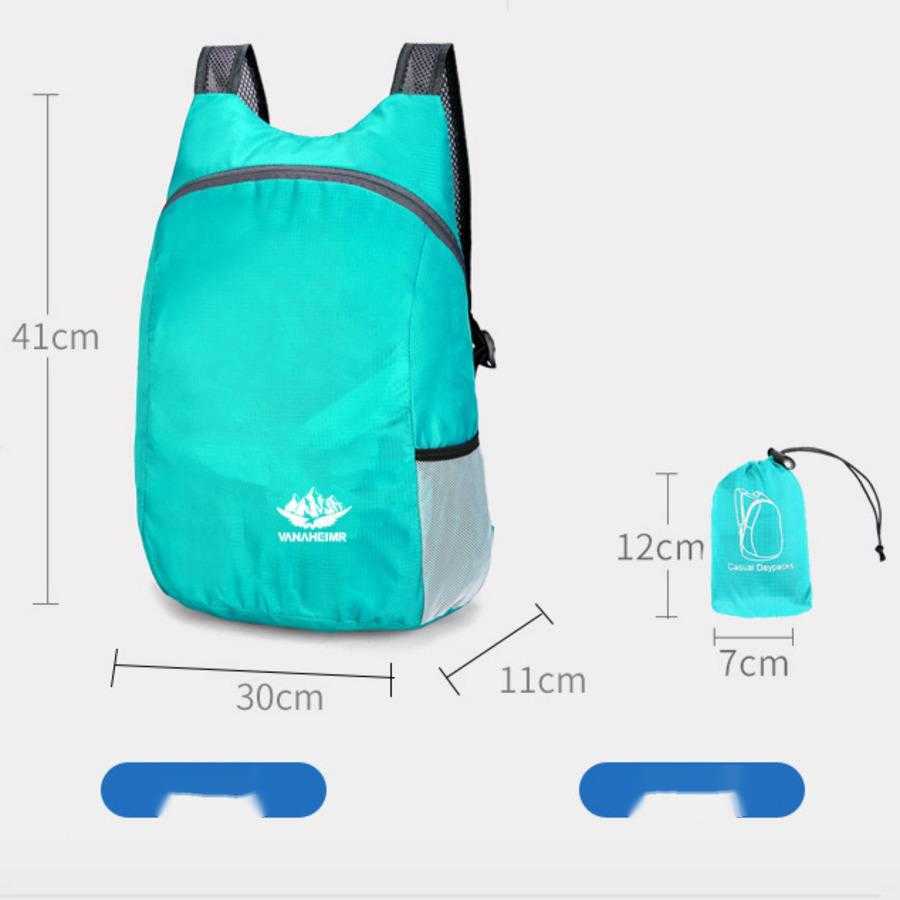 Folding Bag Super Lightweight Portable Storage Bag Travel Bag Waterproof Backpack Outdoor Sports Backpack Skin Bag 240920