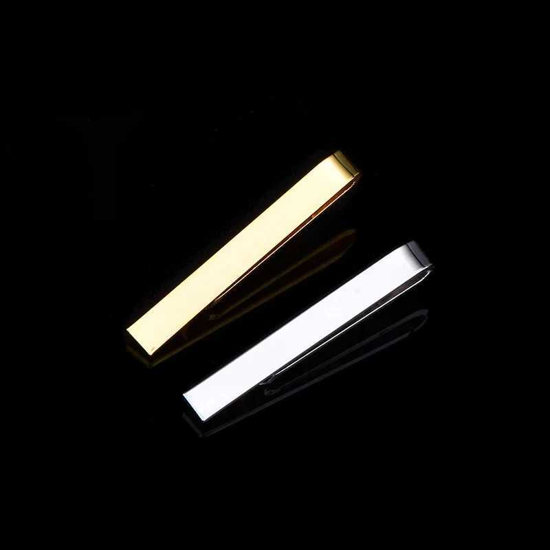 Tren Copper Mens Busin Black Metal Simple Tie Clip Exquisite Tie Pin Clip Wedding Fashion Jewelry Tie Pin W250111