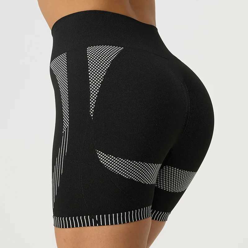 Womens Fitness Seamless Yoga Shorts High Waist Soft Shorts Sport Leggings for Women Short Workout Running Cycling Tights ShortsXJ250111
