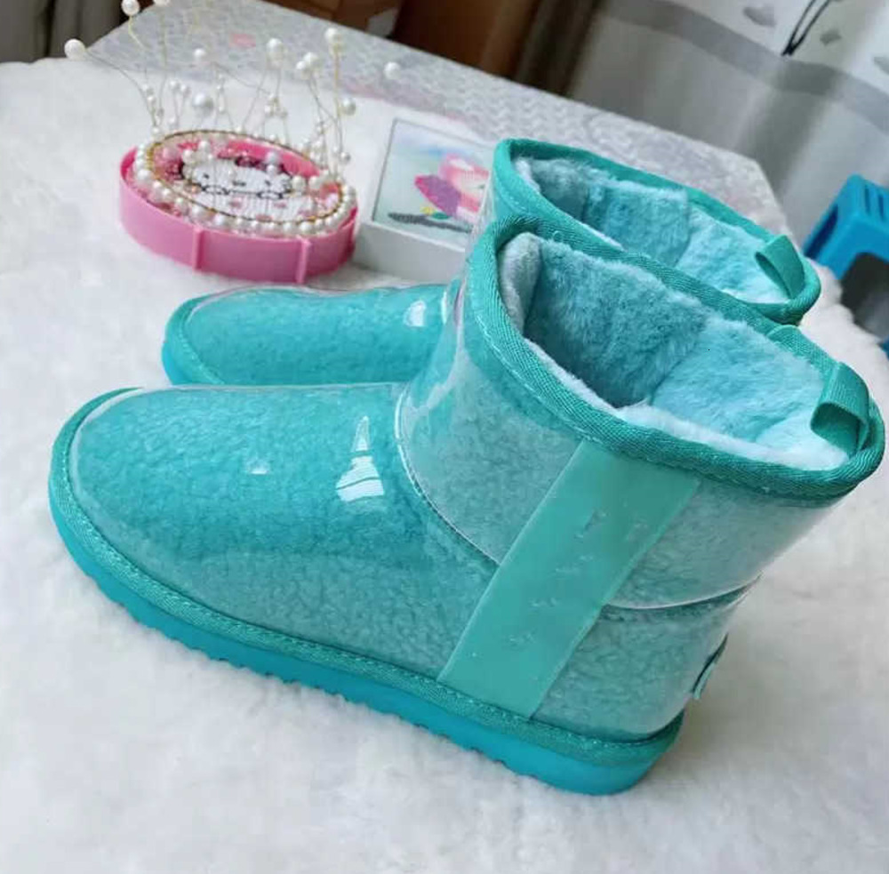 2025 Australian designer classic clear mini boots sheep Wool cashmere children child short triplet Australia baby boys girls snow boot Fallow PTE