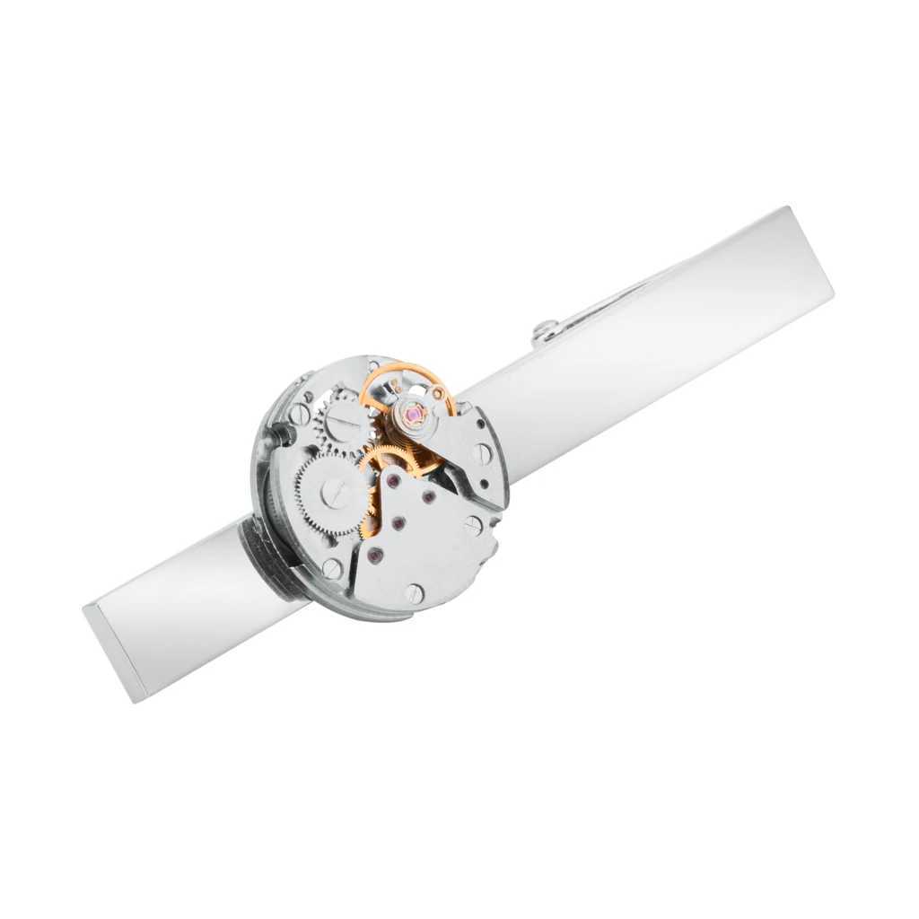 NVT Tie Clip Metal Necklace Clip Pin Buckle Busin Wedding Gift Tie Clip Mens Jewelry W250111