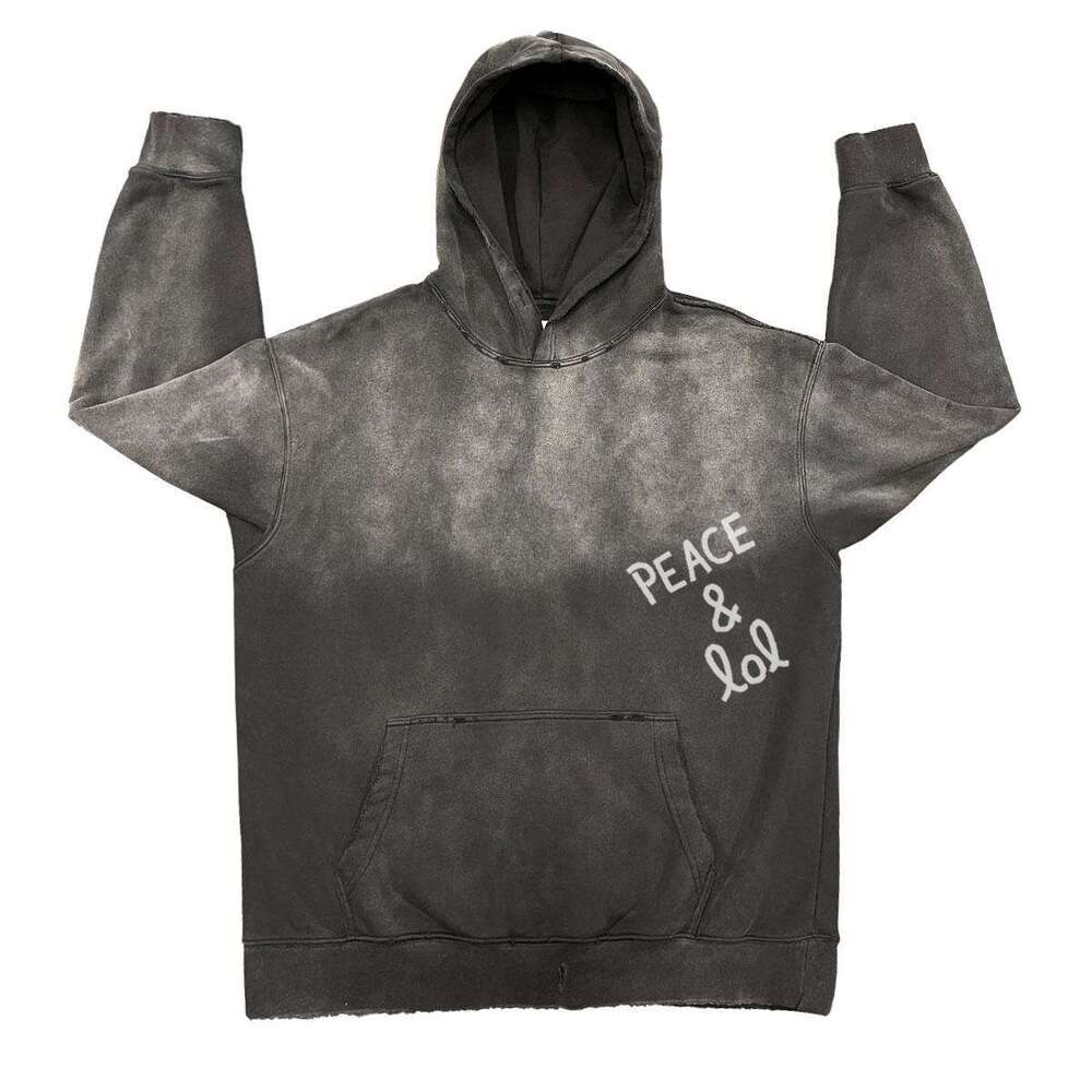 Inspiration American Street Fighter Cartoon Character Print Graffiti Hoodie for Men and Women Couple Hoodies