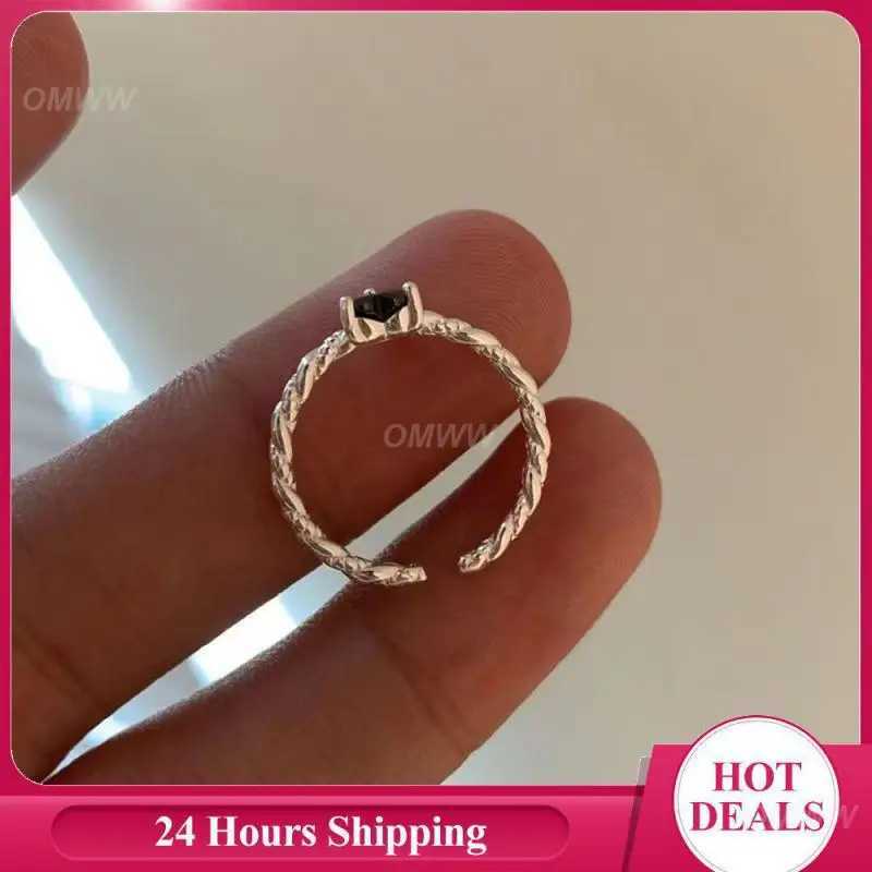 Fashion Ring Simple Cone No.1 Suitable for Full Width Ring Versatile Ring Popular Gift Exquisite Work Ring W250111
