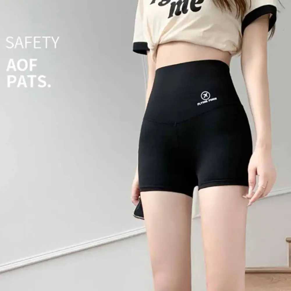 Seamless Women Sports Shorts High Waist Fitness Jogging Body Shaping Boxers Push Up Scrunch Butt Biker Slim UnderwearXJ250111