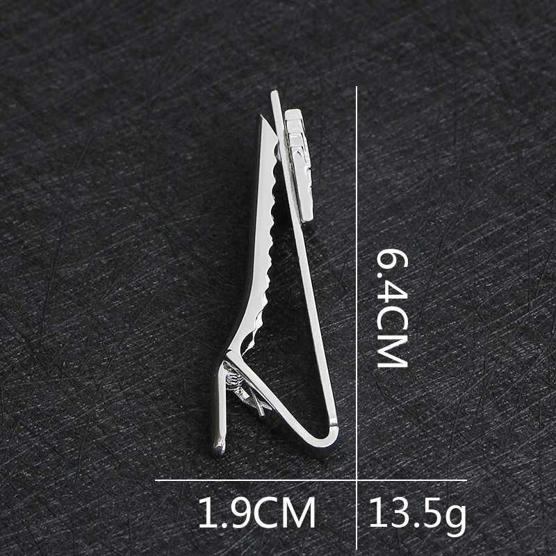 Enamel tie clip mens groove clip cufflink set mens tie clip W250111