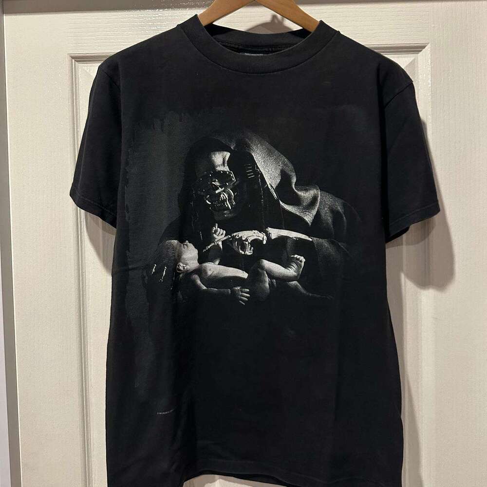 Rock Band High Street Loose Short Sleeve T-shirt for Students, Versatile Design, Half Sleeve, Youthful and Unique