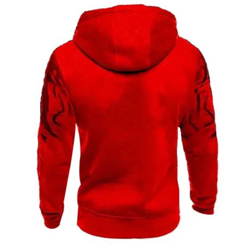 Mens autumn and winter fashion camouflage sportswear long sleeved hooded casual sports hooded jacket S-4XL W250110